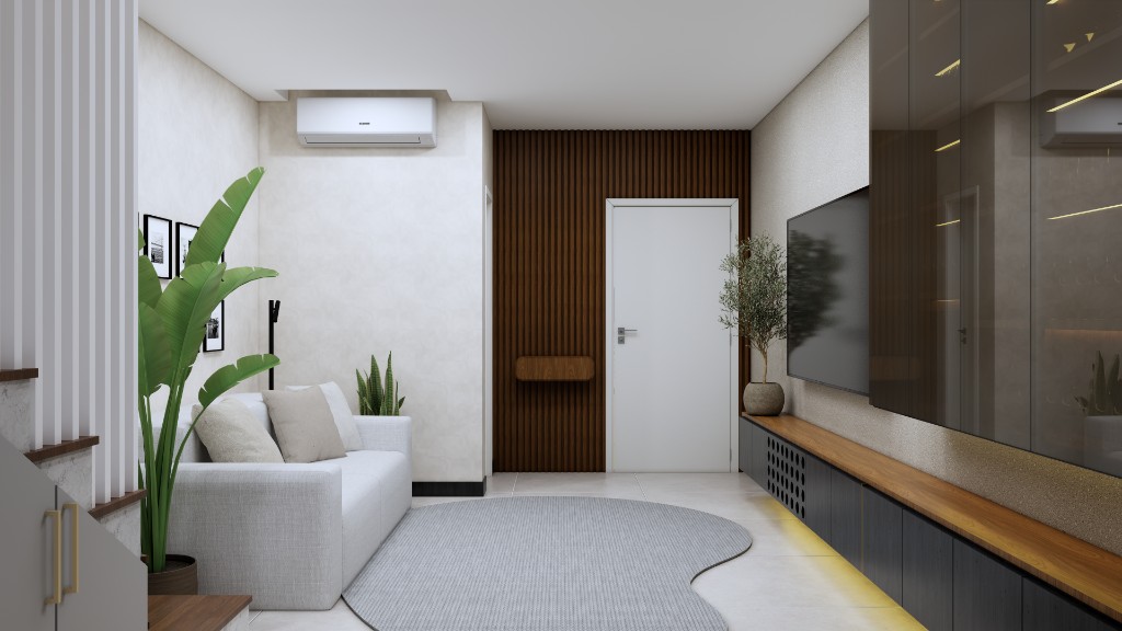 Apartamento Elegante: escuro, mas aconchegante — vista 6