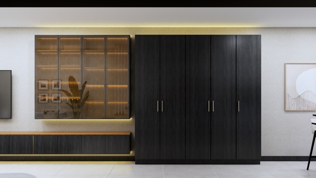 Apartamento Elegante: escuro, mas aconchegante — vista 7