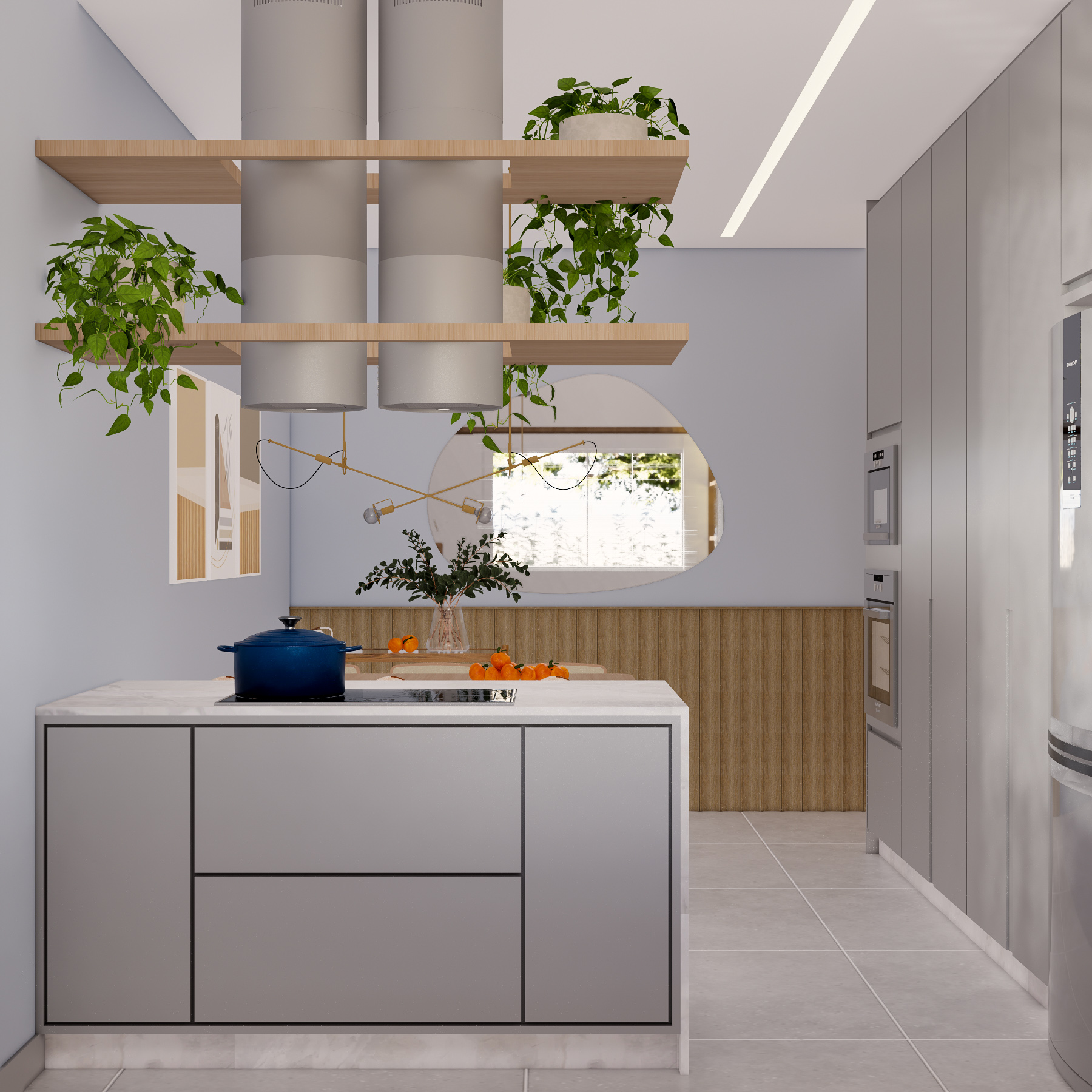 Cozinha atemporal — vista 4