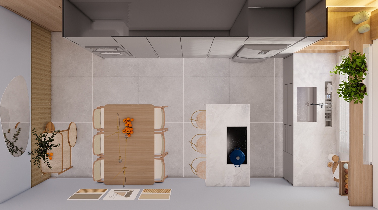 Cozinha atemporal — vista 6