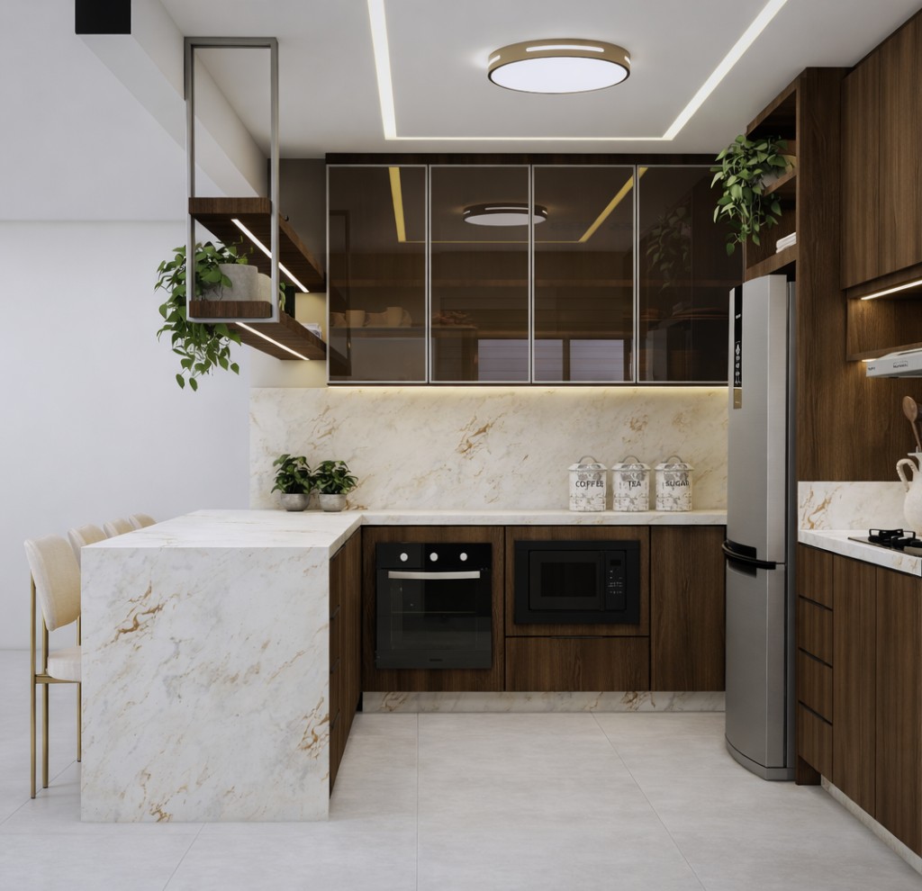 Cozinha com ilha — vista 4