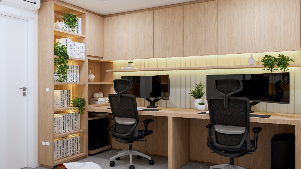 Home Office para duas pessoas — vista 7