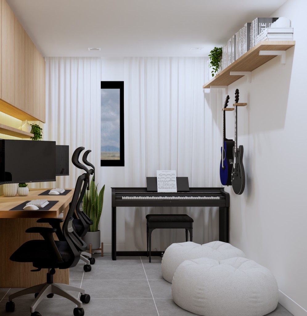 Home Office para duas pessoas —