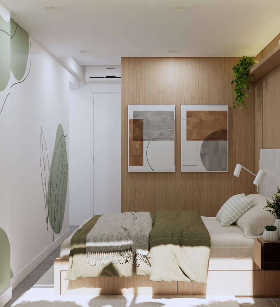 Quarto Casal Acolhedor — vista 5